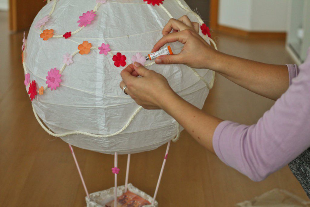 Heißluftballon als Hochzeitsgeschenk Geldgeschenk