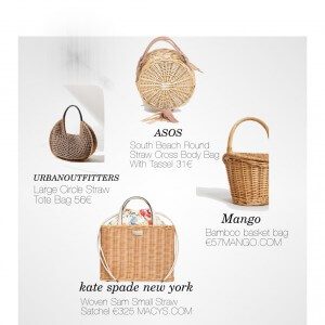 Die schönsten Basket Bags für den Frühling 2018 I Insta-Trend Straw bag Korbtasche Basttasche Handtaschen trend blogger fashion style deutschland