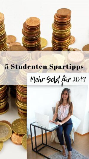 5 Studenten Spartipps- Mehr Geld für 2019