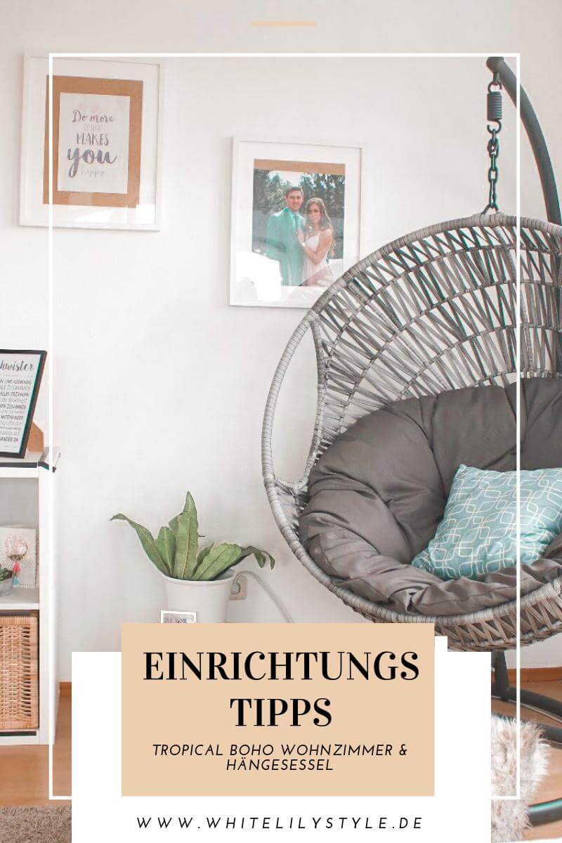 5 Einrichtungstipps- Tropical Boho Wohnzimmer und Hängesessel (14)