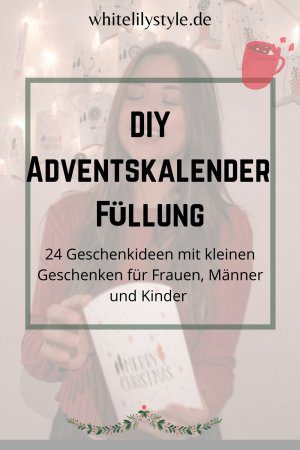 5. DIY Adventskalender Füllung – was fülle ich in DIY Adventskalender?