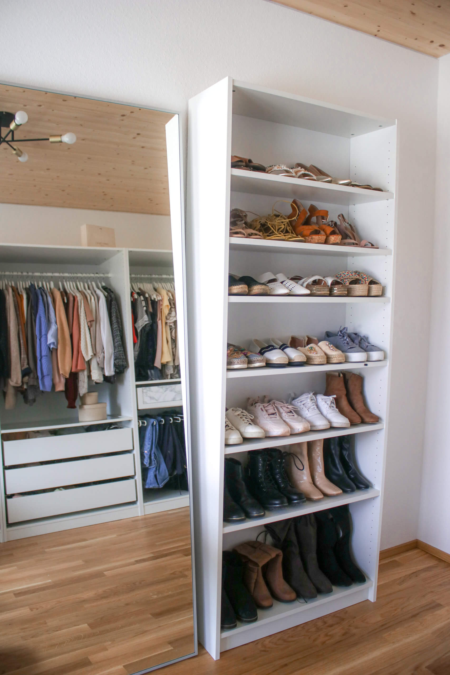 Ikea Billy als Schuhregal – perfekt für begehbaren Kleiderschrank & Ankleidezimmer6