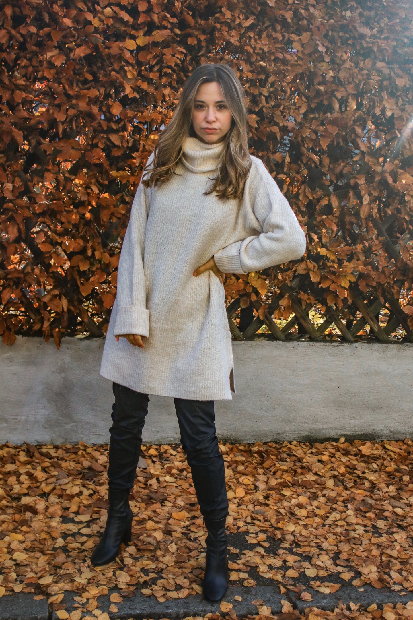 Mit diesem Fashion Teil siehst du im Herbst & Winter immer stylisch aus – Outfit Lederhose9