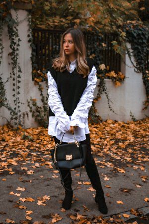 Pullunder – der ärmellose Pullover wird in diesem Herbst & Winter zum Statement Piece! Styling + Shop it!