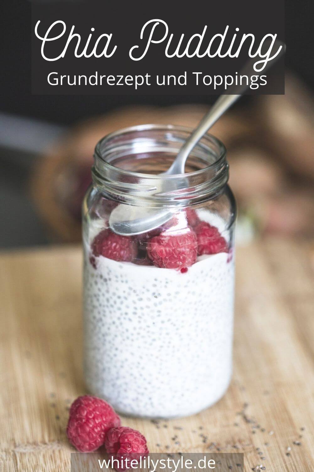 Chia Pudding Rezept - Grundrezept ohne Zucker und ohne Milch