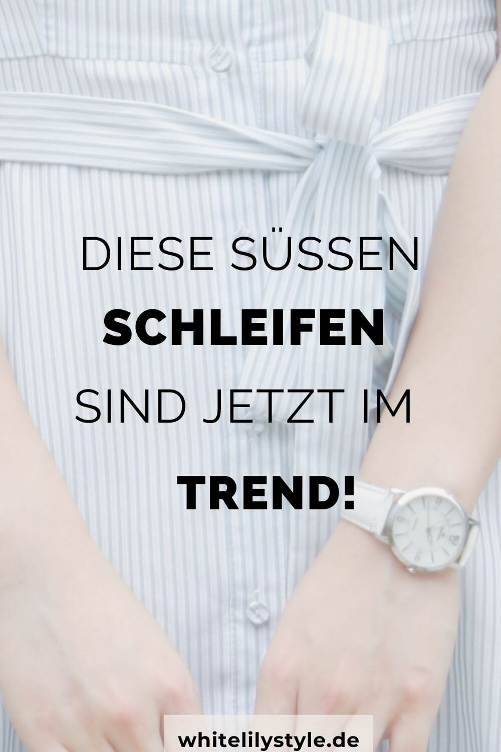 Schleifen zum binden sind ein süßer Modetrend in diesem Jahr – Styleseven