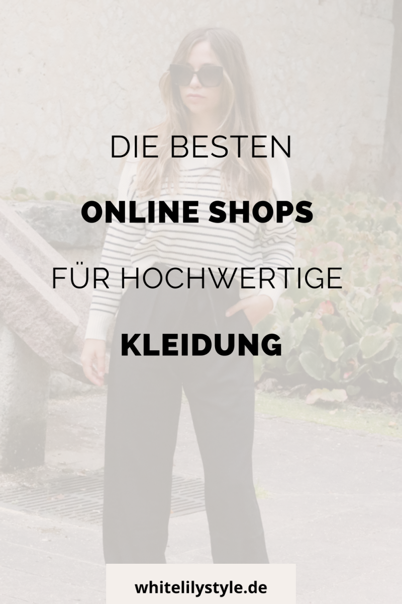 Die besten Online Shops Kleidung – das sind die Shops mit der besten Qualität und längster Haltbarkeit