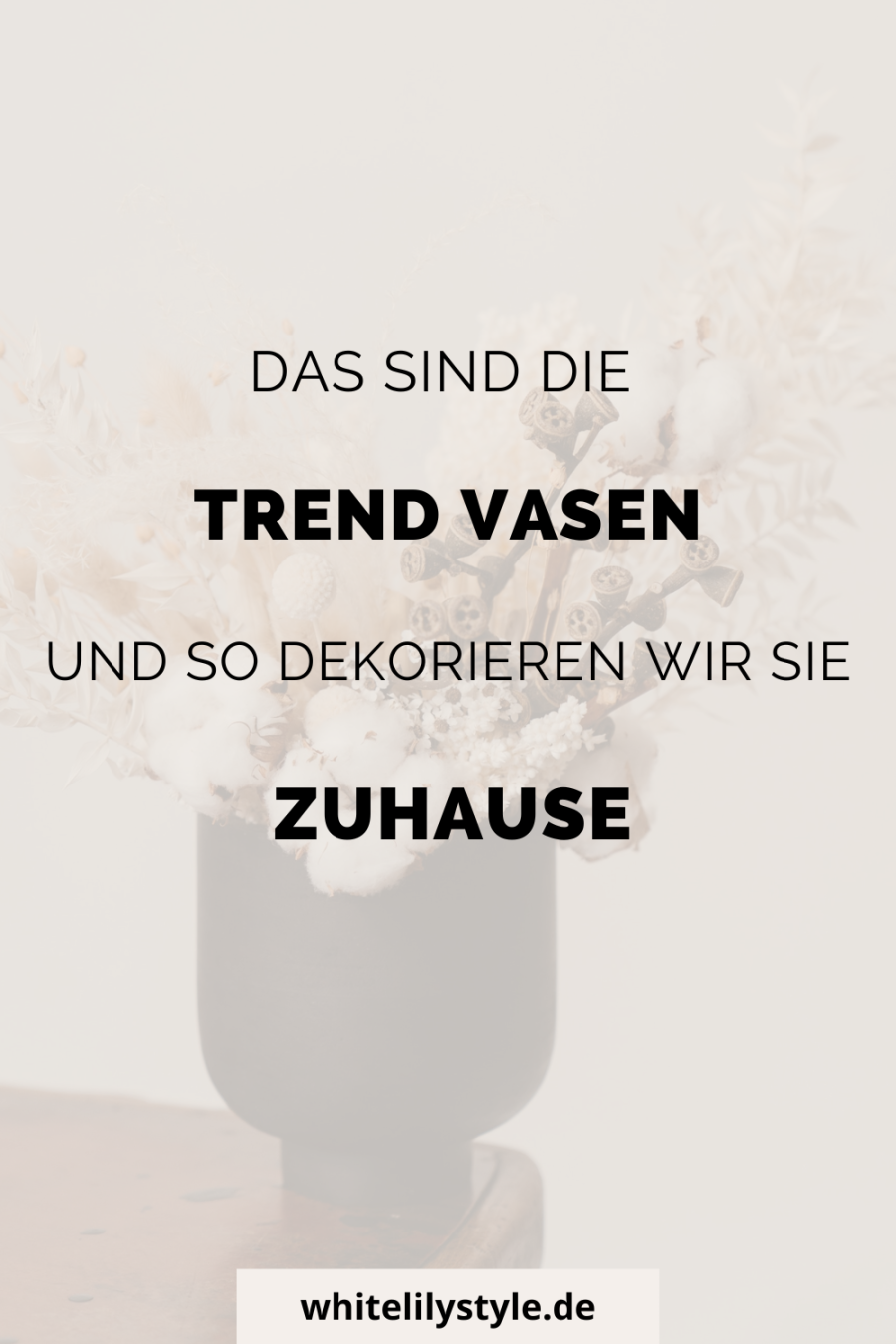 Statement Vasen - Diese auffälligen Vasen sind die Deko Trends für 2023 