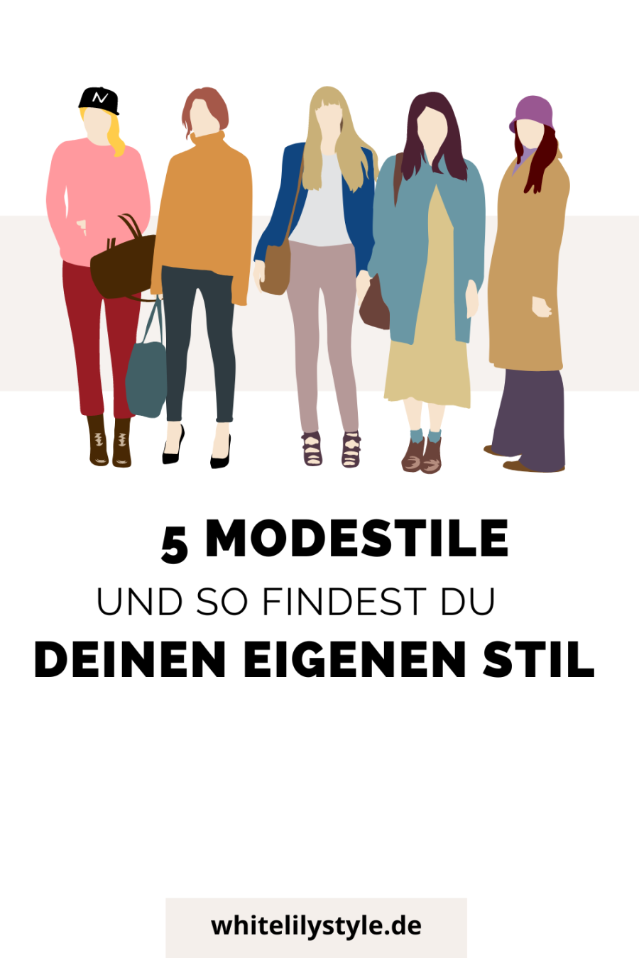 Die 5 wichtigsten Modestile – finde deinen eigenen Kleidungsstil4