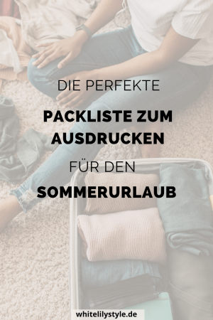 Beach Ready Die perfekte Packliste für deinen Strandurlaub + Packliste zum Ausdrucken