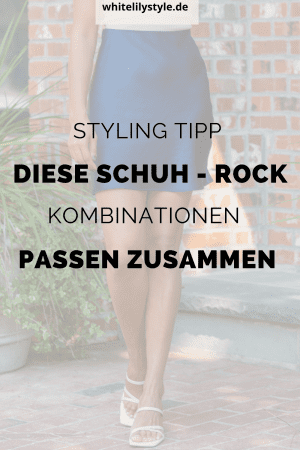 Diese Schuh Rock Kombinationen passen zusammen