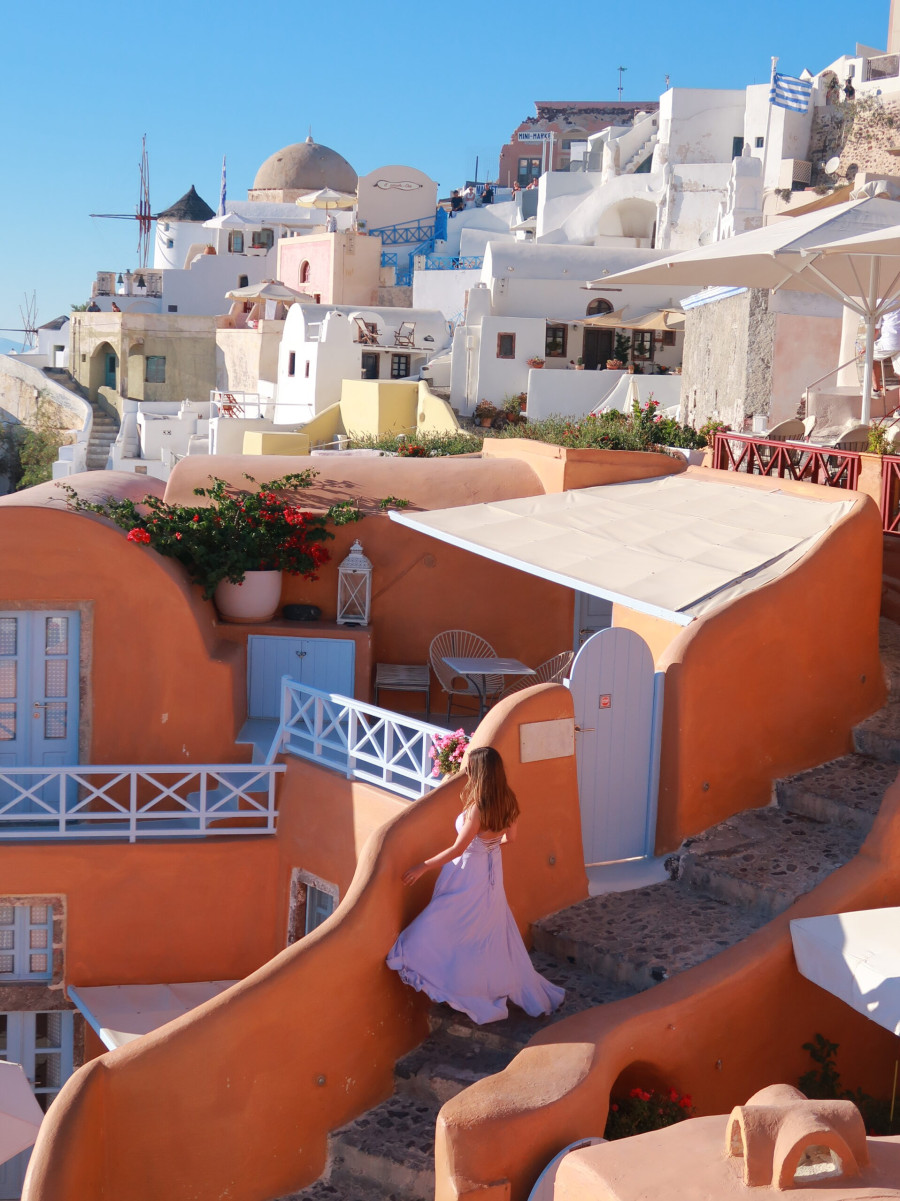 Windmühlen Santorini, Oia - Wie du den Instagram Spots findest und Tipps für das perfekte Foto!