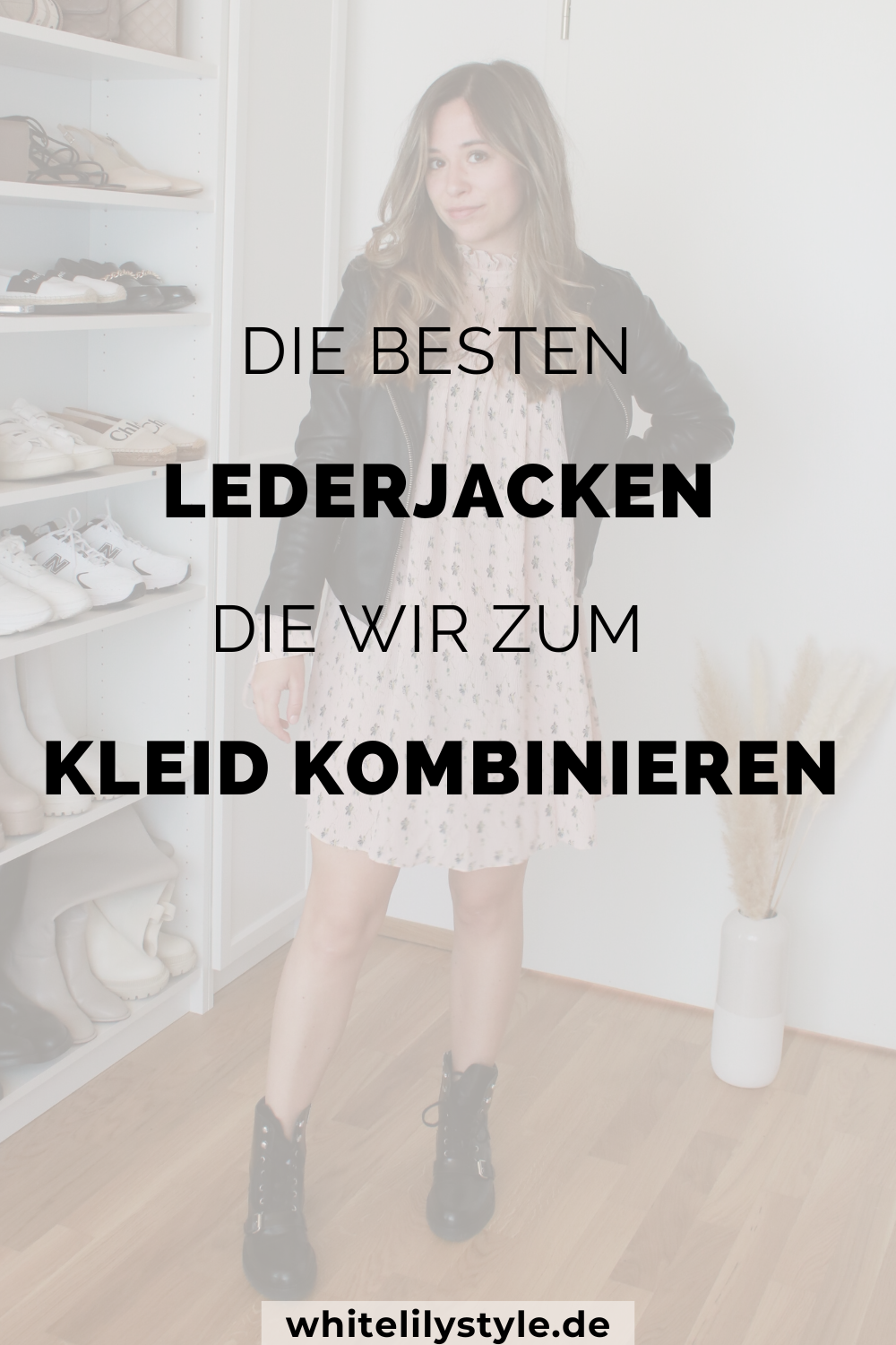 Lederjacke zum Kleid – so kombinieren wir die Lederjacke