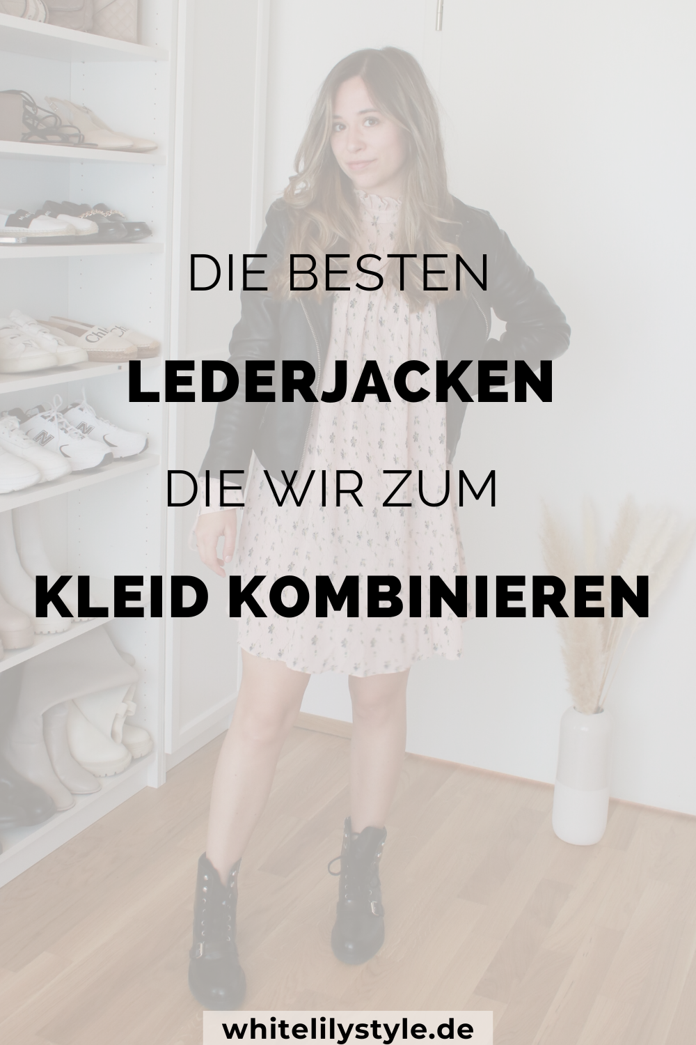 Lederjacke zum Kleid - so kombinieren wir die Lederjacke