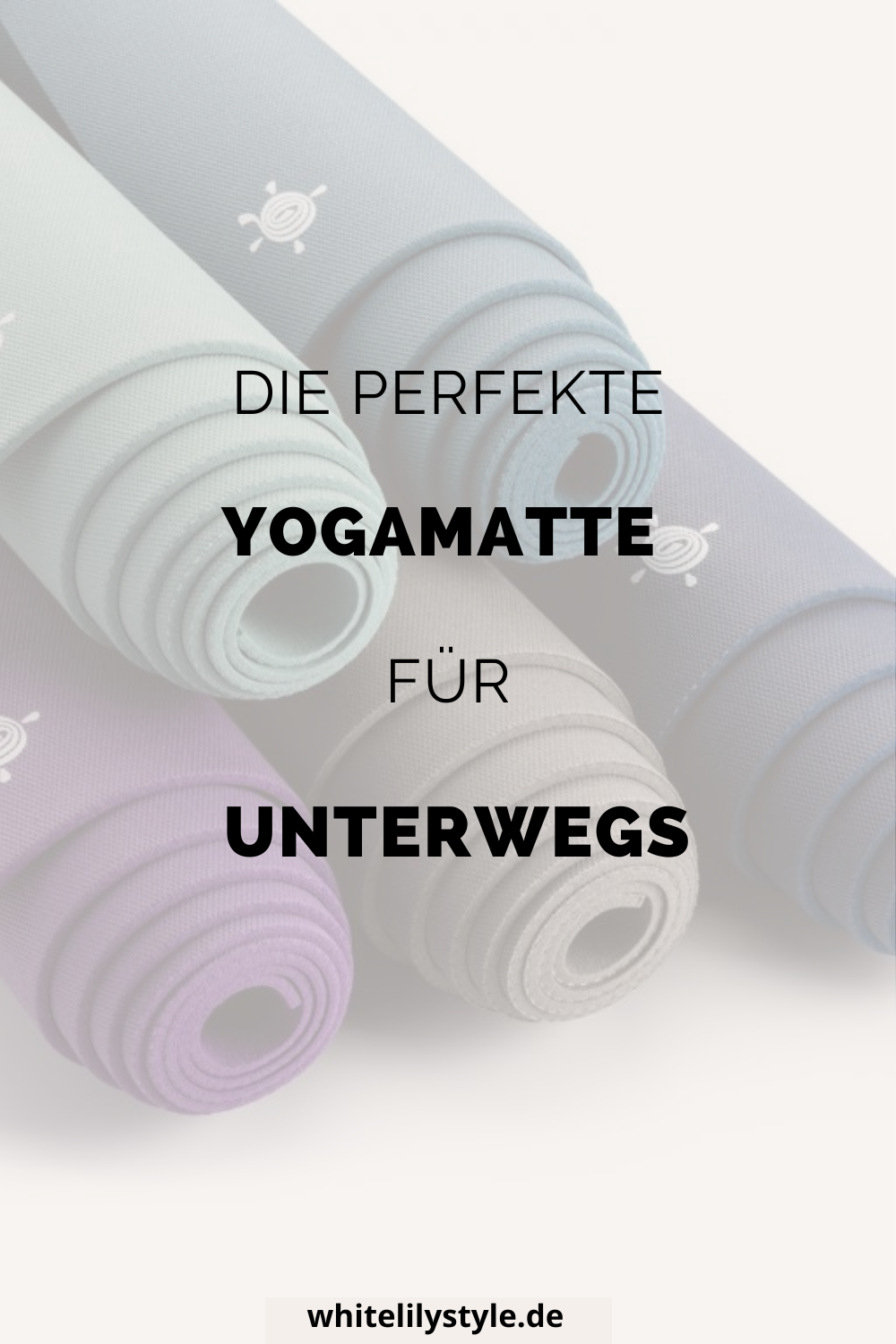 Die perfekte nachhaltige Yogamatte für unterwegs