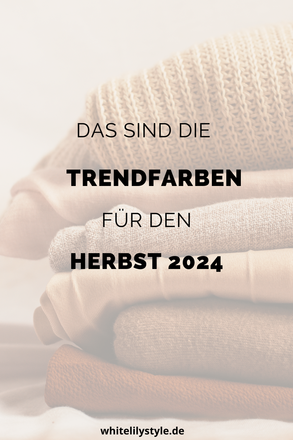 Das sind die Trendfarben für den Herbst 2024